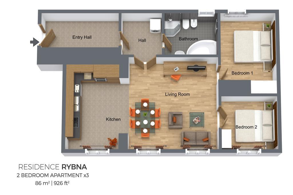 Rybna Lejlighed Prag